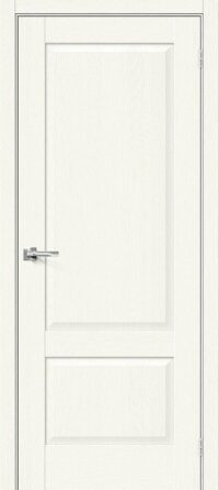 Межкомнатная дверь  Прима-12 White Wood 200*60