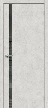 Межкомнатная дверь Браво-1.55 Look Art Mirox Grey 200*60
