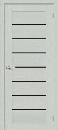 Межкомнатная дверь Браво-22 Grey Wood Black Star 200*60