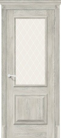Межкомнатная дверь Классико-13 Chalet Provence White Сrystal 200*70