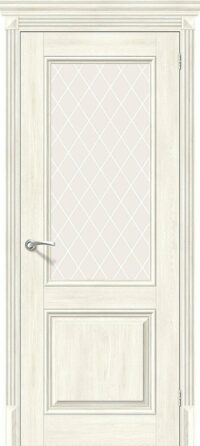 Межкомнатная дверь Классико-33 Nordic Oak White Сrystal 200*60