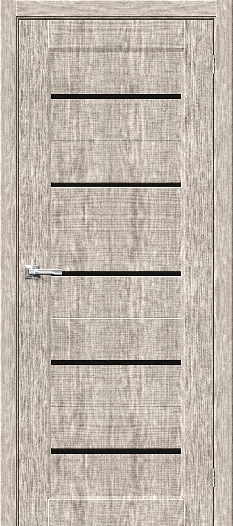 Межкомнатная дверь Мода-22 Black Line Cappuccino Melinga