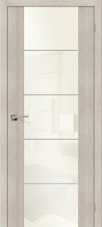 Межкомнатная дверь V4 WР Cappuccino Veralinga White Pearl 200*60