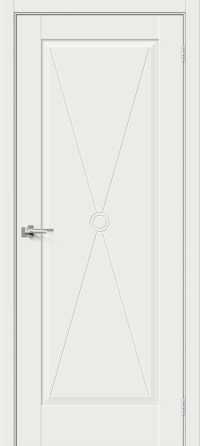 Межкомнатная дверь Прима-10.Ф2 White Matt 200*70