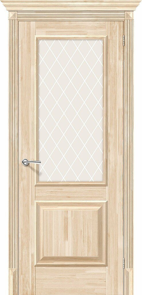 Межкомнатная дверь Классико-13 Без отделки White Сrystal 200*70