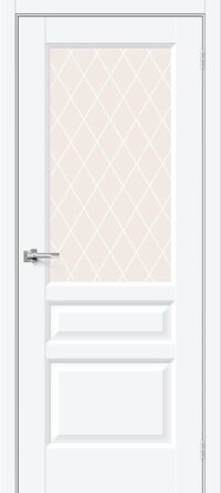 Неоклассик-35 White Silk White Сrystal 200*80