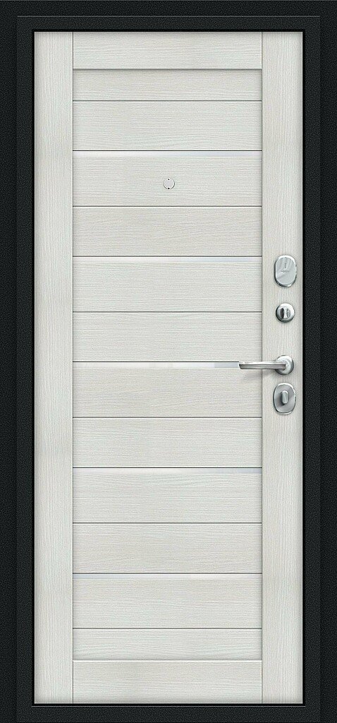 Техно Kale Букле черное/Bianco Veralinga 205*96 правое